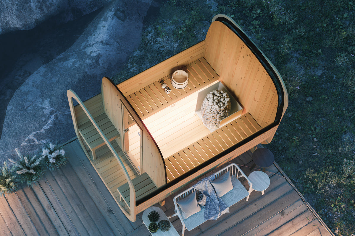 Sauna tonneau Jorvik