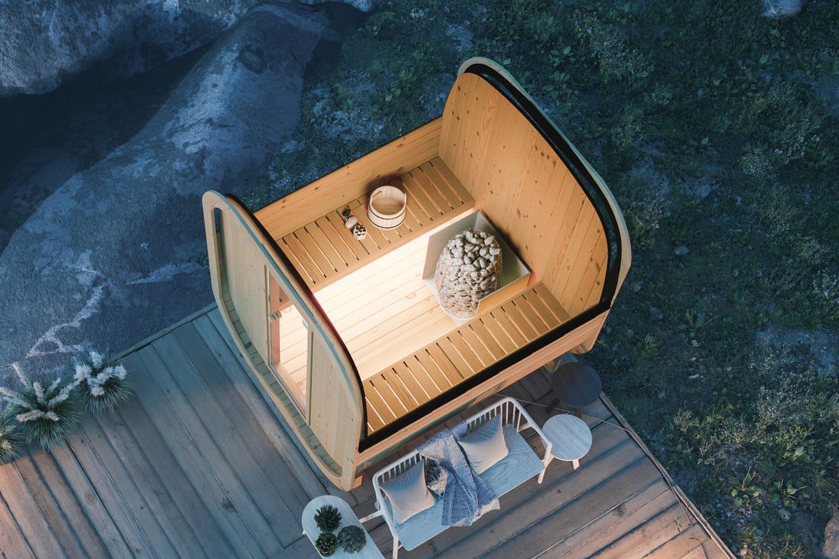 Sauna tonneau Selvik