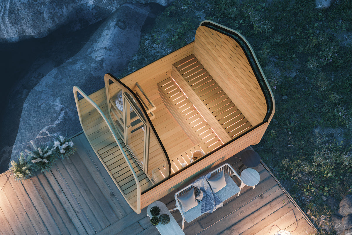 Sauna tonneau Grindavik