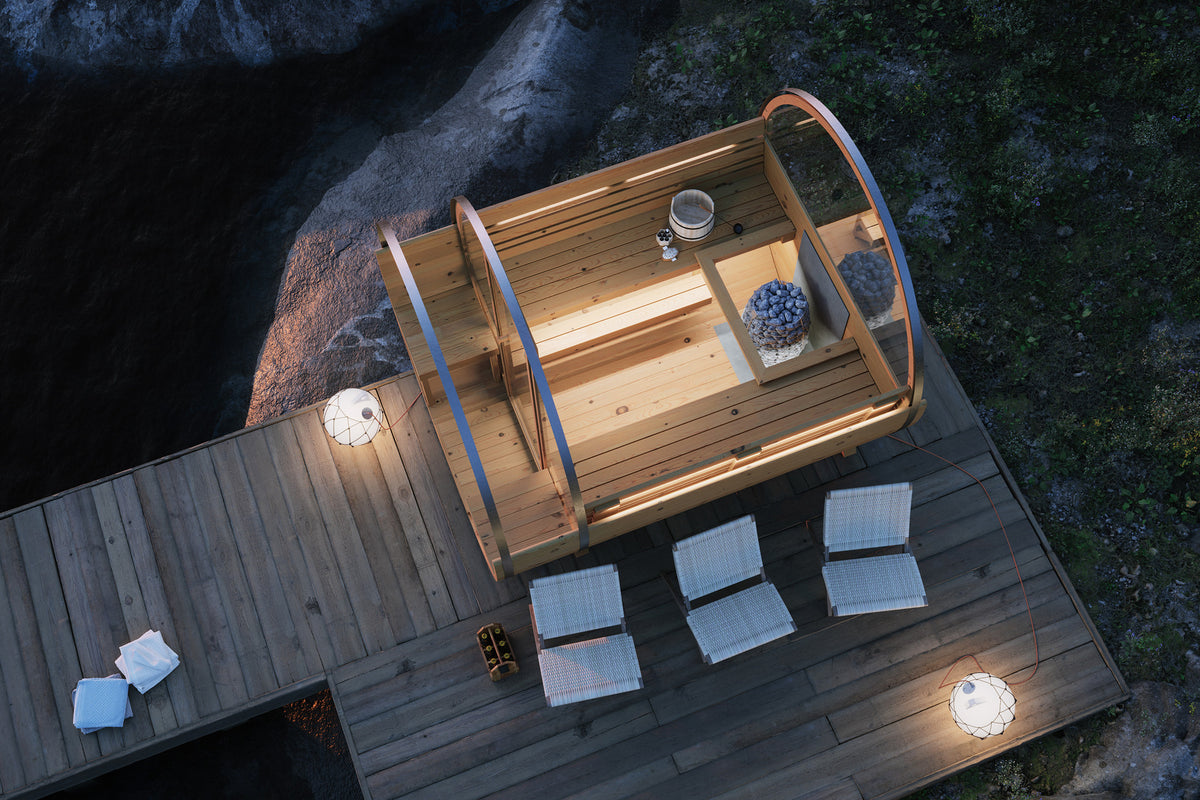 Sauna tonneau Brage